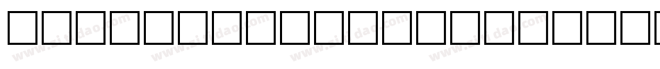 CarnivalMF OpenShadow字体转换